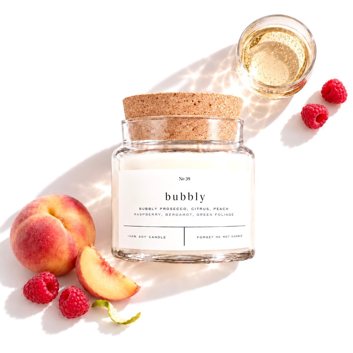 Bubbly 22 oz Glass Candle