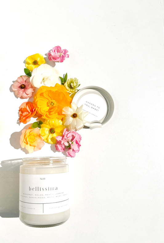 Bellissima 9 oz Glass Candle