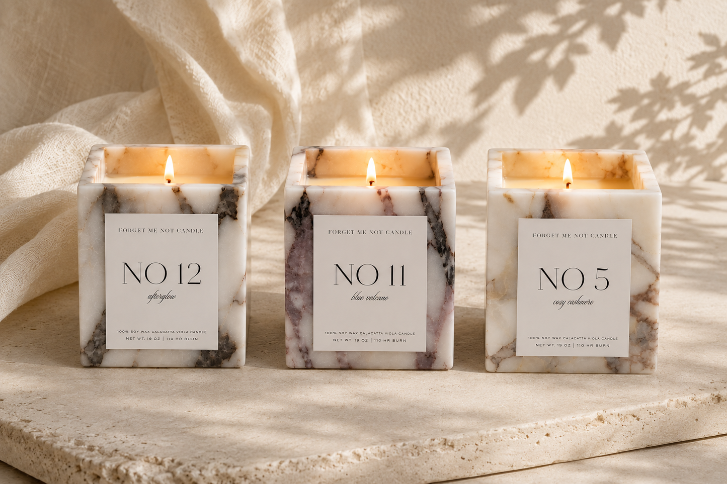 Calacatta Viola Marble Soy Candle - Pre Order
