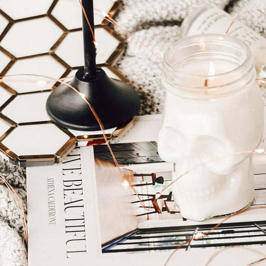 Skull Jar Candle - Limited Stock