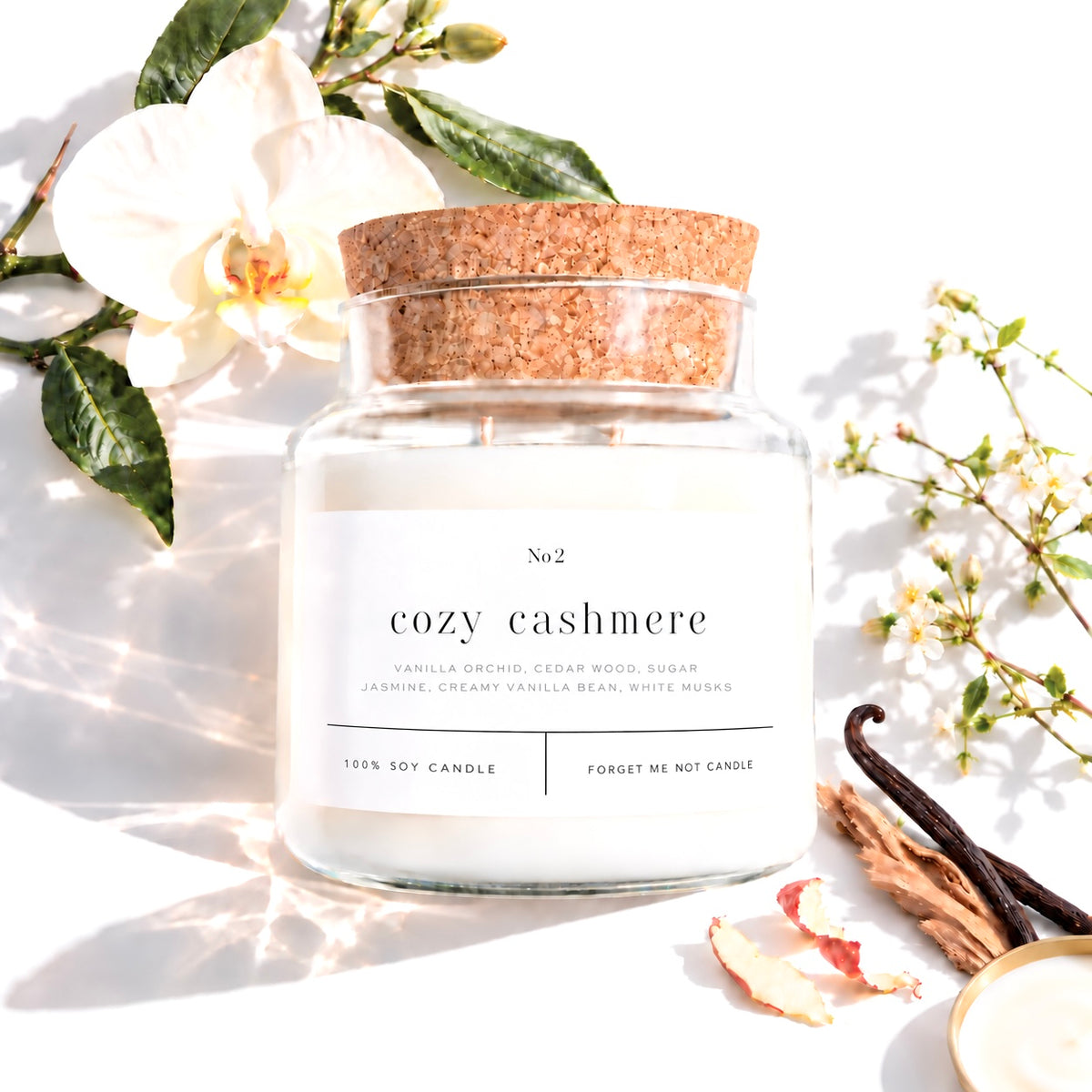 Cozy Cashmere 22 oz Glass Candle