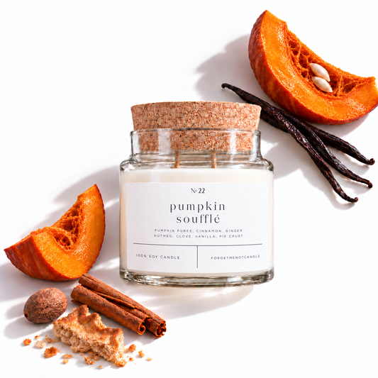 Pumpkin Soufflé 22 oz Glass Candle