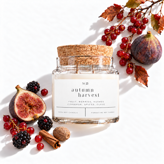 Autumn Harvest 22 oz Glass Candle