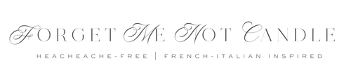 Forget Me Not Candle — headache-free, French-Italian inspired