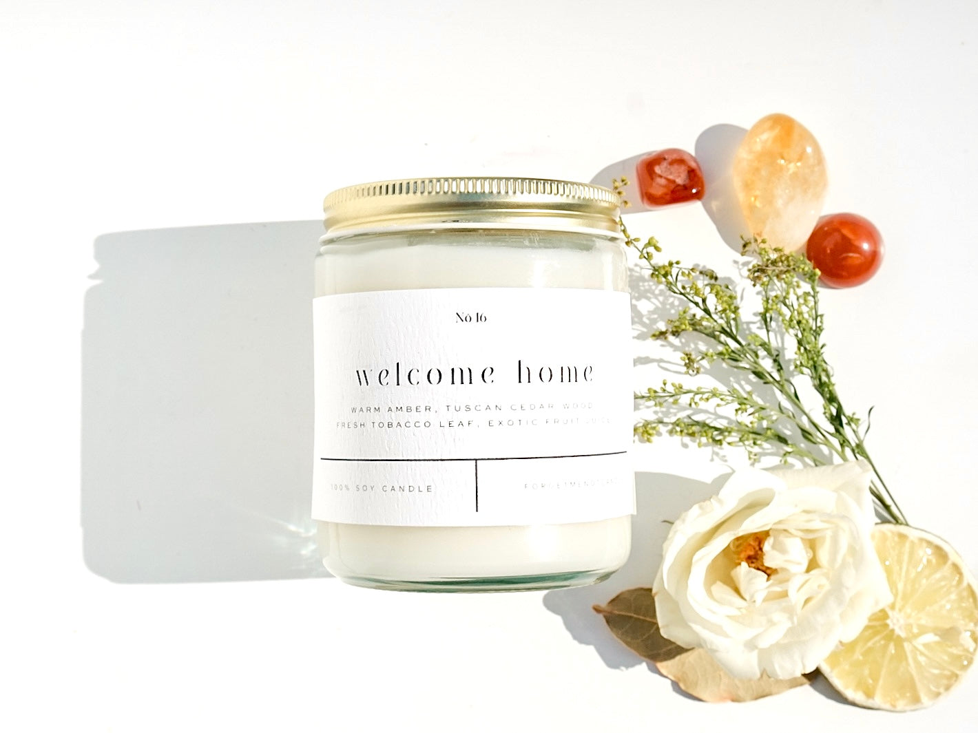 Welcome Home 9 oz Glass Candle