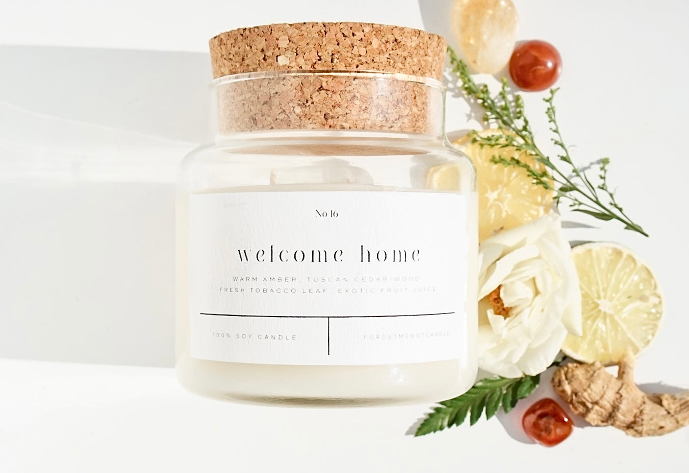 Welcome Home 22 oz Glass Candle