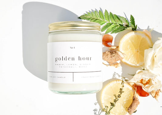 Golden Hour 9 oz Glass Candle